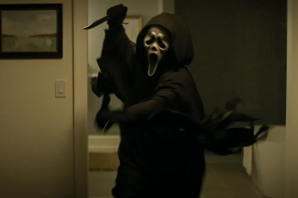 Ghostface ve filmu Vřískot 7